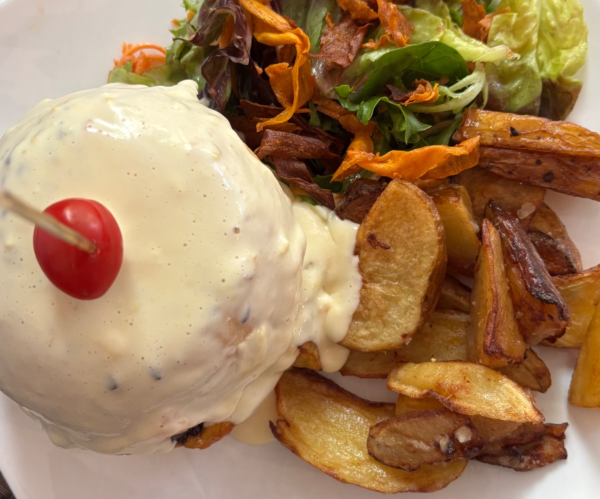 Burger Signature au Morbier